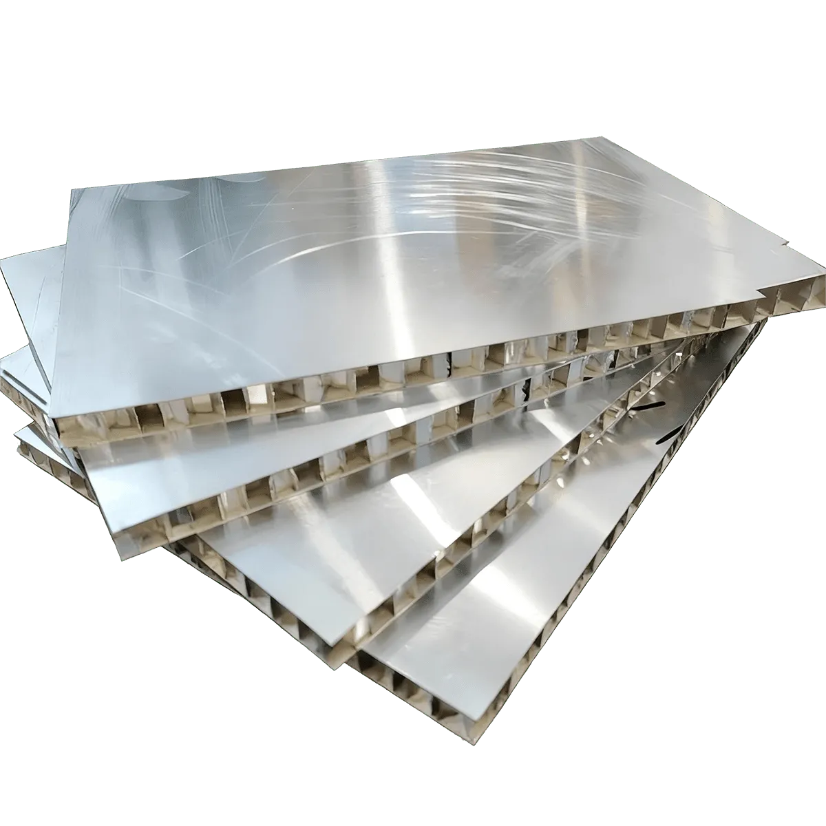 Aluminum honeycomb panels